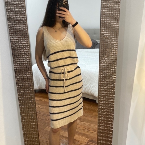 Faherty Out East Striped Beach Dress Small - Picture 3 of 7